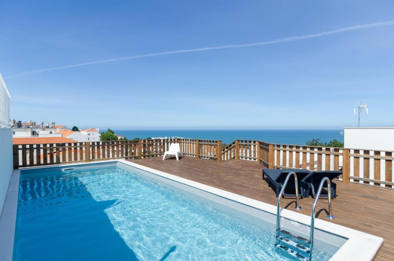 Terracos Do Mar - Rooftop Pool With Sea View Nazaré Eksteriør bilde
